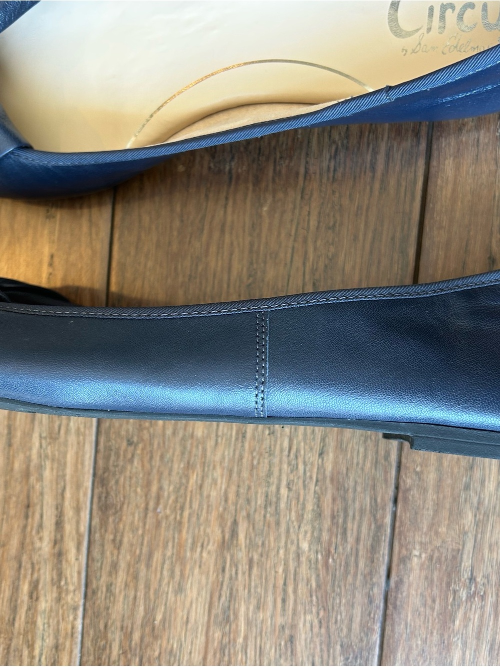 Circus by Sam Edelman Navy Bow Flats - Picture 5 of 12